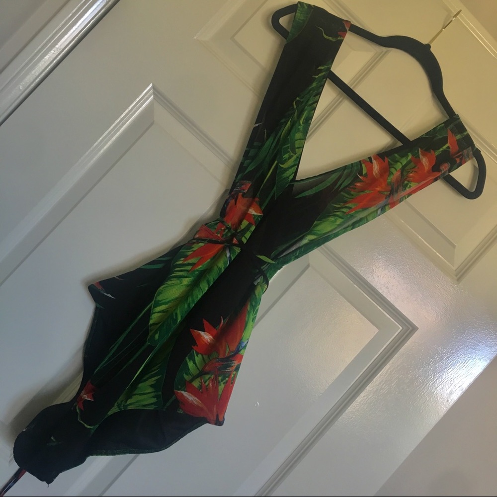 Fashion Nova Tropical Bodysuit